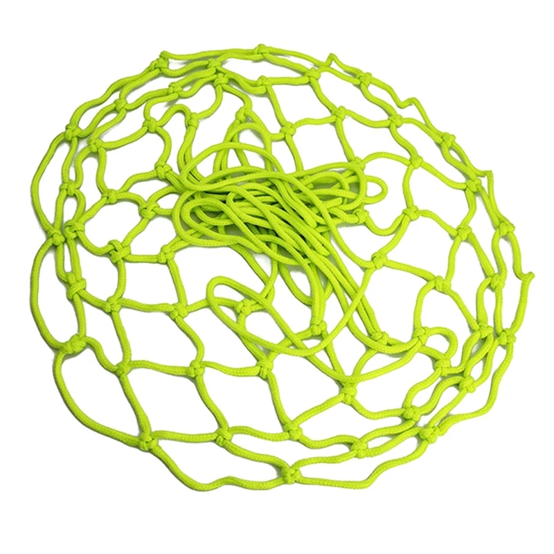 

Светящаяся сетка для баскетбола стандартного размера, 12 петель, сетка для баскетбола, аксессуары для баскетбольной площадки