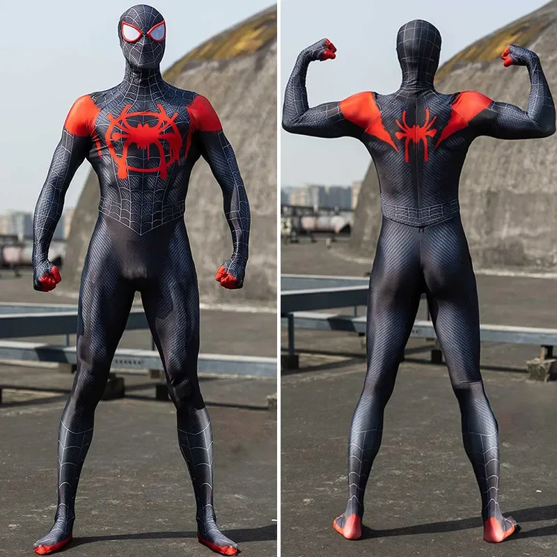 スパイダーマン コスチューム マスク スパイダーマン マイルズ