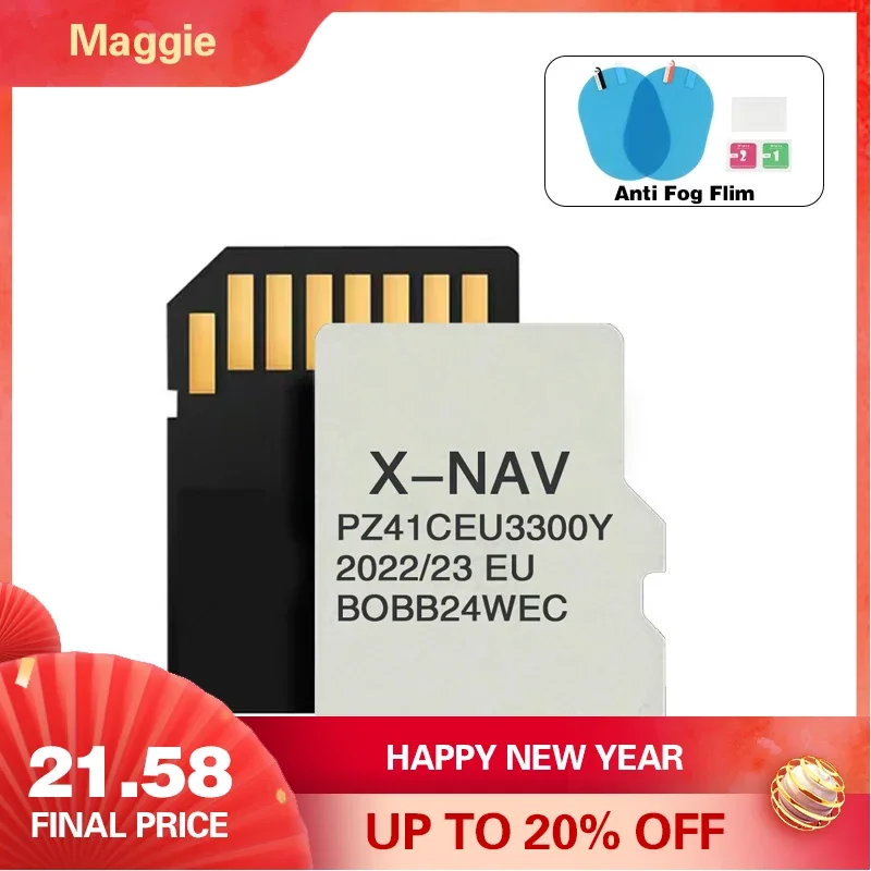 Per Toyota Aygo 2023 Navigation Tf Card X-Nav Sat Nav Ultimo Aggiornamento Eu Ru Uk Map Pz41C-Eu330-0Y Accessori Per Auto 8Gb