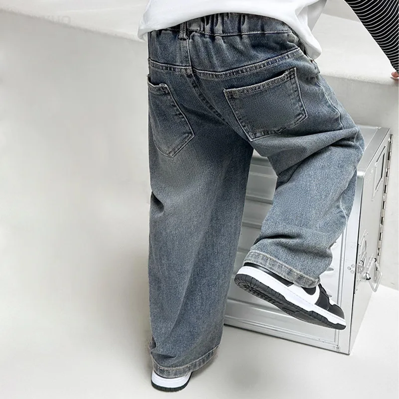 Boys Wide-Leg Jeans 4