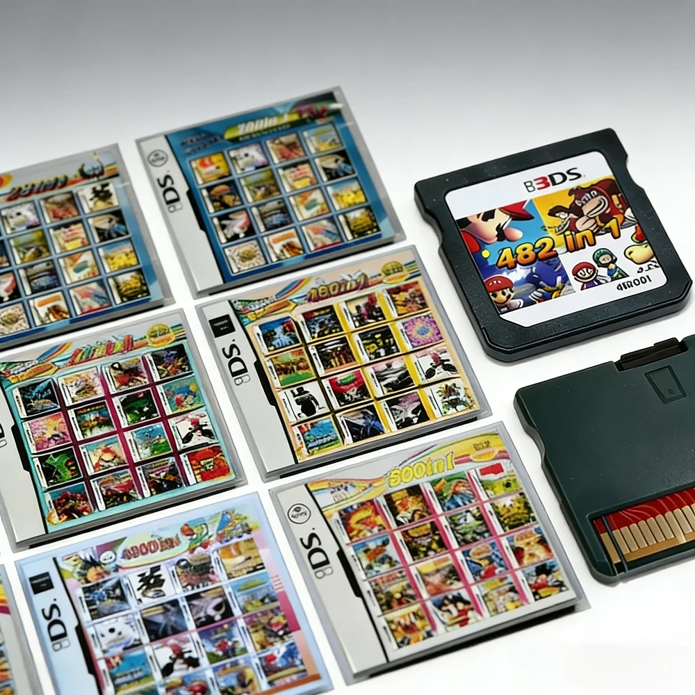 Ds R3 Card 4300 in 1 Compilation DS 3DS 3DS NDSL Game Cartridge Card Video Game ...