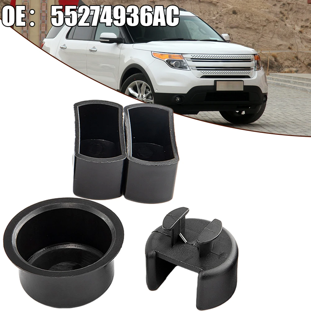 Car Accessories Hinge Insert Car 55274936AC 55274936AE Black For Ford F Series Insert Kit Pivot Bushing 4pcs/set