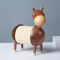 Creative Home Gift Solid Wood Donkey Desktop Living Room Household Tissue Box Kitchen Tissue Holder  Tissue Boxes 2