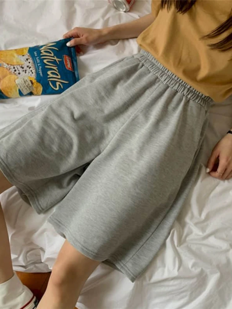 Oversized Shorts Women Short Pants Summer Loose 2022 Wild Tide Straight