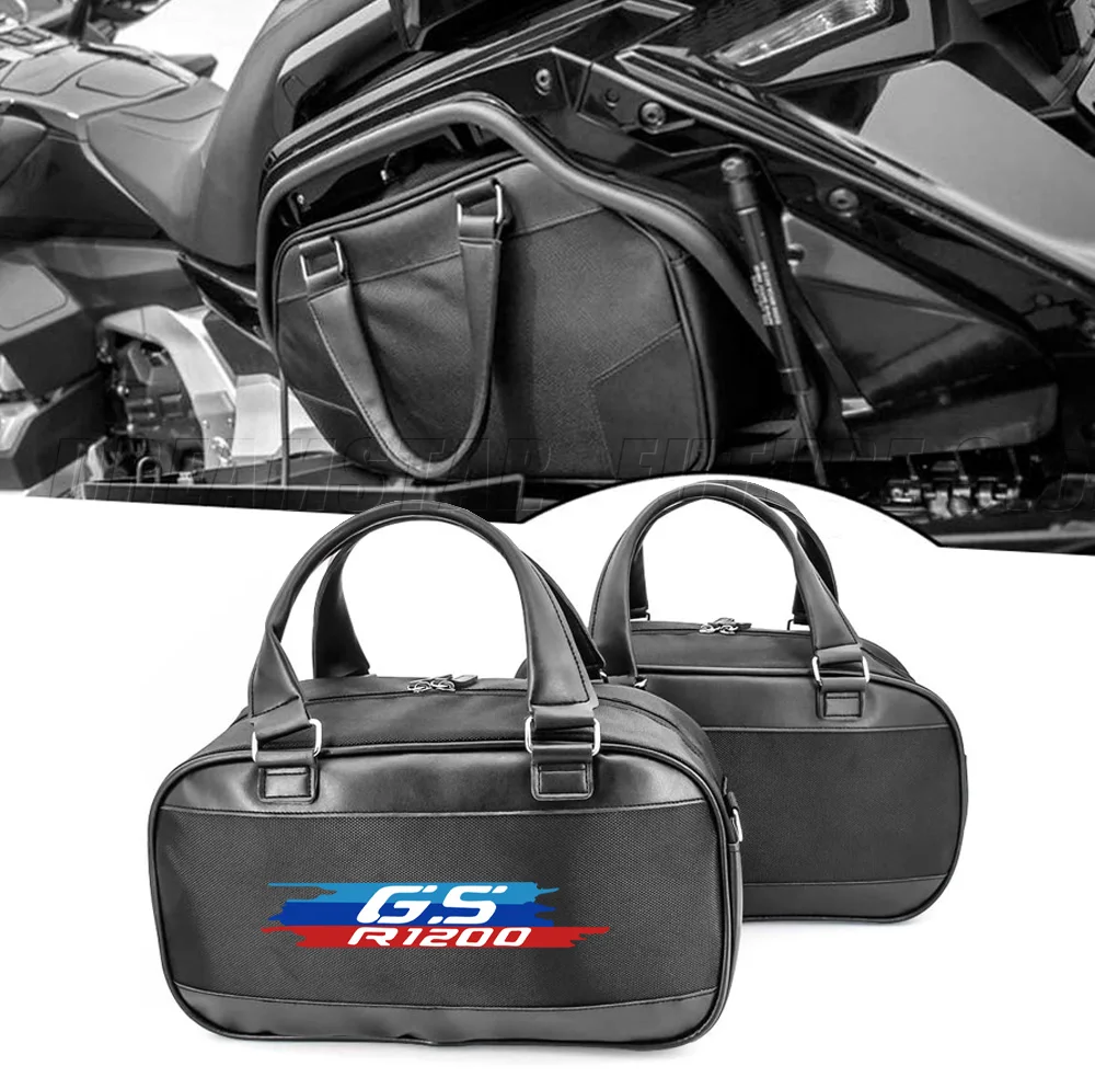

For BMW R1200 GS R1250 GSA 2018 2019 2020 2021 2022 2023 Motorcycle Trunk Saddlebag Saddle bags Liner Set Inner Bag Side Case