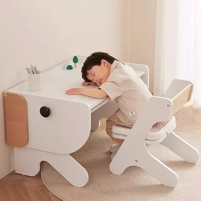 Kids Furniture Desk Children Study Table School Supplies Set Child Tables Small Room Childrens Student Classroom kid table