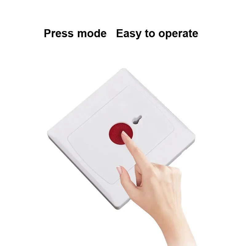 10pcs Wired Emergency Panel Switch With Key Reset Button For Security Alarm System
