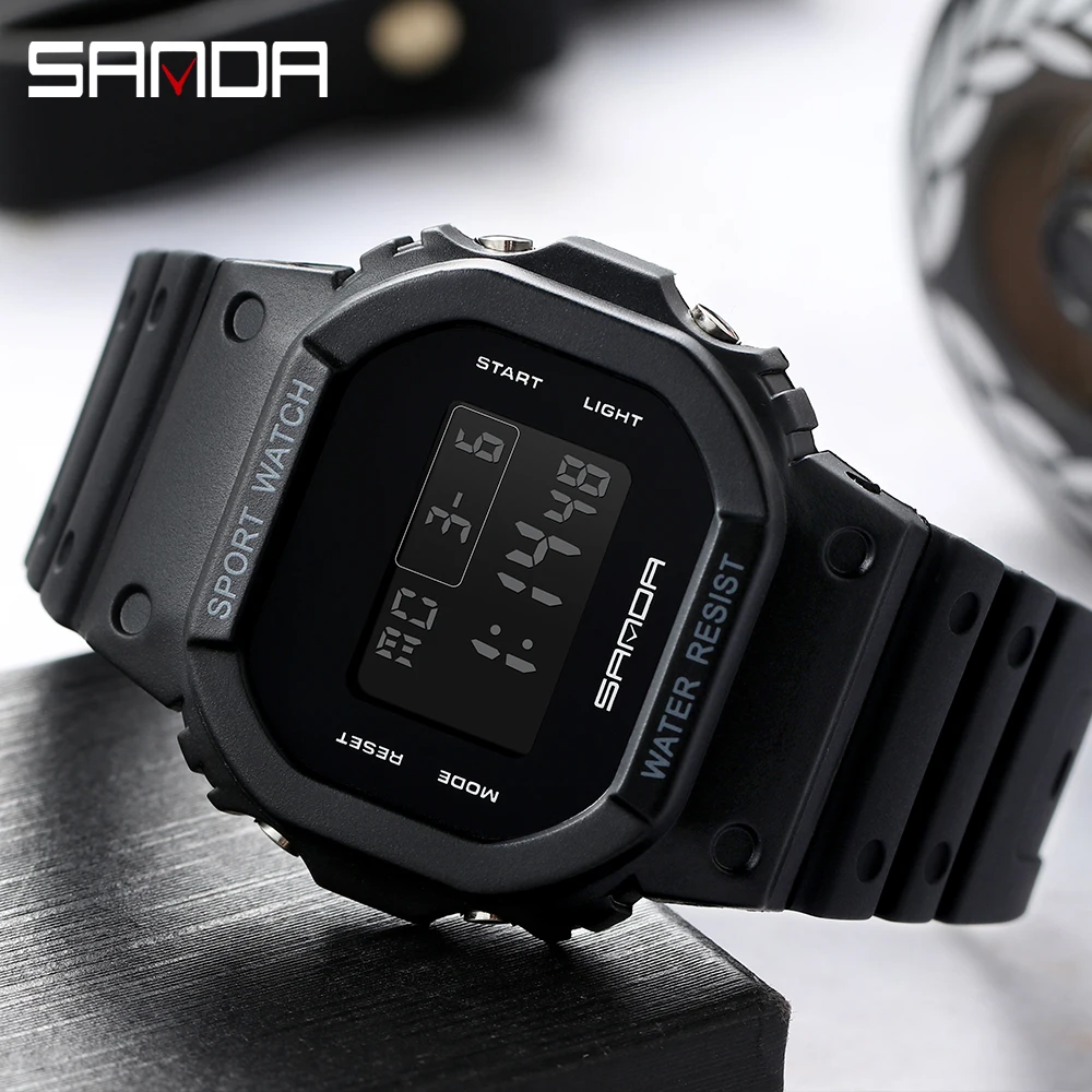 SANDA G Style montre numérique hommes étanche Ms montre Sport hommes montres garçon fille horloge électronique Relogio Masculino Relógio Mulhe