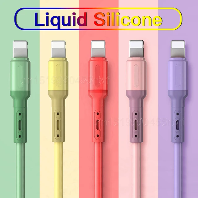 41925-7367e8.jpg Cable USB pour iPhone 14 13 12 11 Pro Max XR XS 8 7 6s 5s chargeur de données rapide