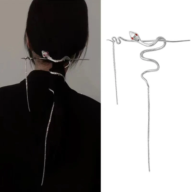 Chinese Snake Hair Pin | Alloy Hair Pin Sticks | Chinese