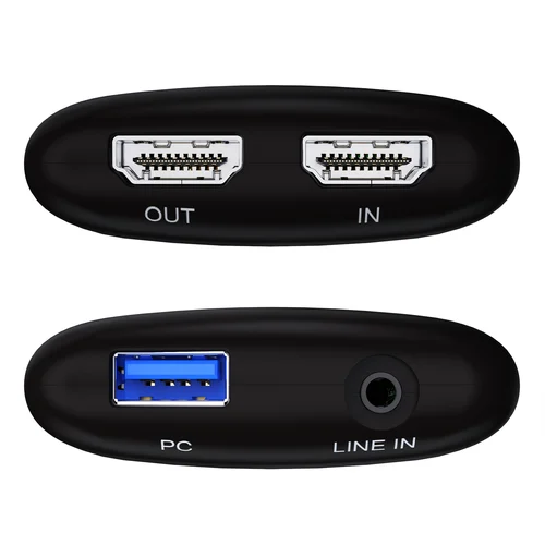 EzCap 321 USB 3.0 HDMI 비디오 캡처 카드, 라이브 스트리밍 박스 게임 녹화, 4K 1080P 120fps 60fps HDMI 루프 라인 입력, 321B 321C 2