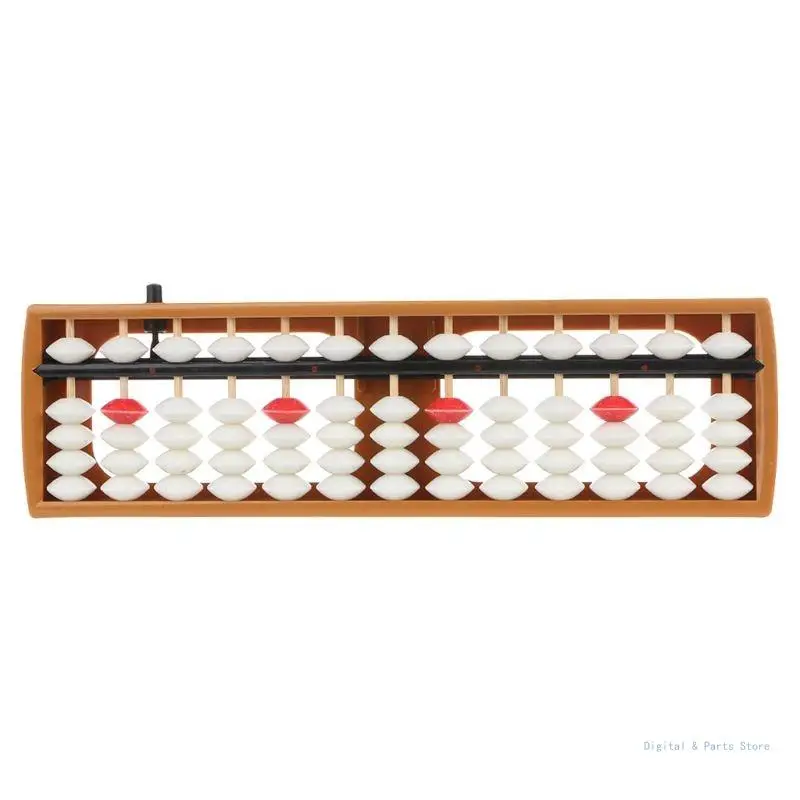 

M17F Portable Japanese 13 Digits Column Abacus Soroban Caculating School f