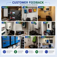 LiFePO4 48V 300Ah 15Kwh batterie 51.2V 100Ah 200Ah 120Ah 150Ah batterie au Lithium 6000 Cycles 48V stockage d'énergie solaire Akku STOCK ue 6