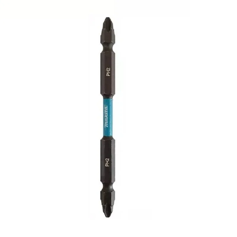 Makita-インパクトドリルドライバー,黒,E-15827, E-15833,ph2 x ph2,10