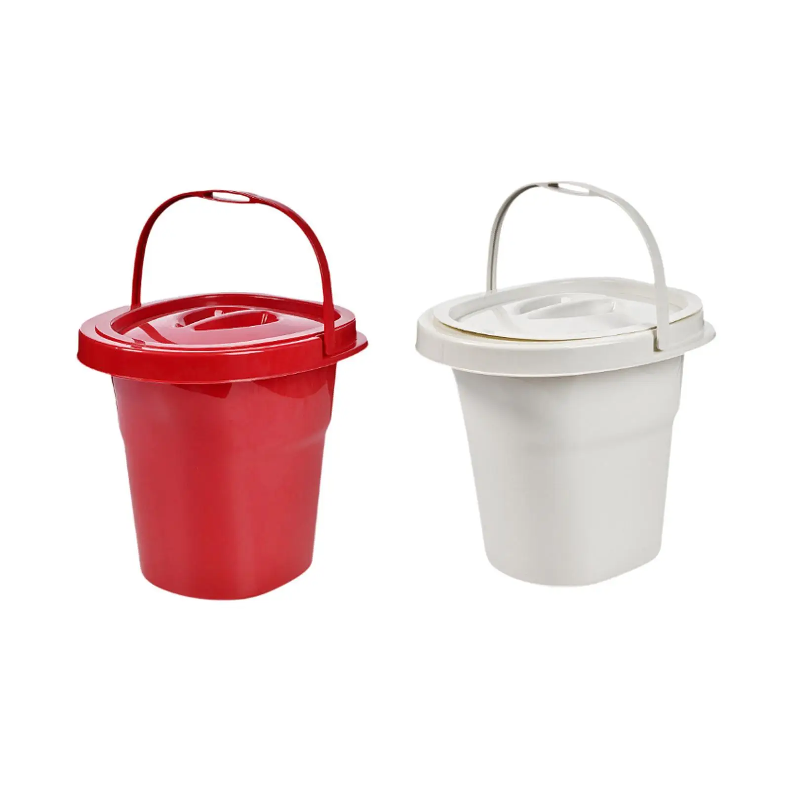 Travel Urine Pot with Handle and Lid Pee Bucket for Bedroom Senior Citizen 3