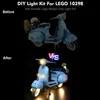 Vonado LED Light Kit for 10298 Roman Holida Vespa 125 Building Blocks Set Toys For Children, Not Include the Model 6