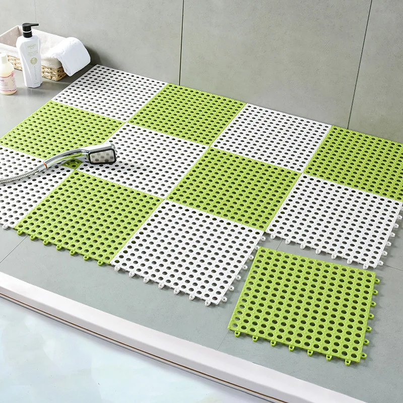 Bathroom Floor Mats Bathroom Anti-Slip Mats Full Toilet Washroom Shower  Room Water Trap Foot Mat Bathroom Accessories Set