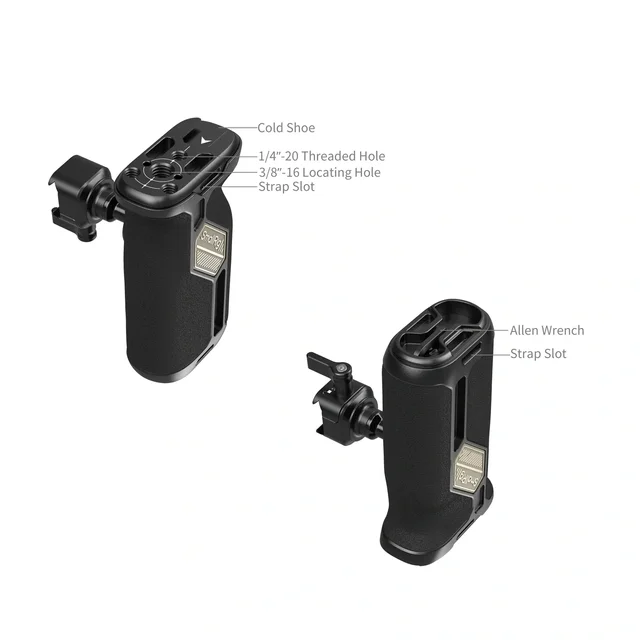 Smallrig NATO互換サイドハンドル HSN2427 Amazon | SMALLRIG NATOサイドハンドル 使用便利 高さ調整可能