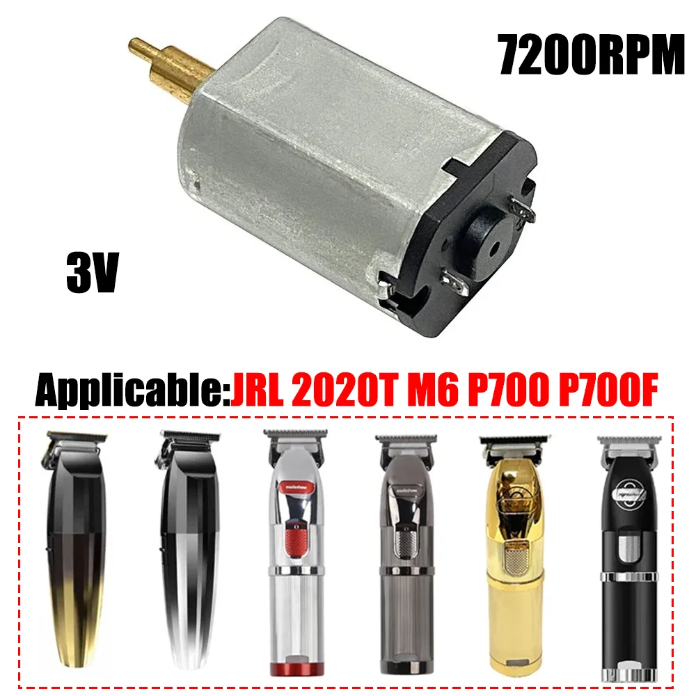 7200RPM Hair Clipper 3V Motor Engine Rotor Professional Repair Replacement Tool Compatible Trimmer JRL T Madeshow M6 P700F electric hair trimmer barber hair clipper blade