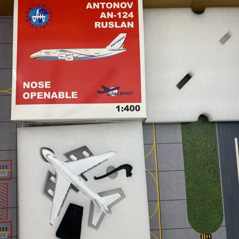 航空機・ヘリコプター herpa Antonov An-124 Ruslan 1/400 Herpa Antonov An-124 Russian 1/400 diecast plane model