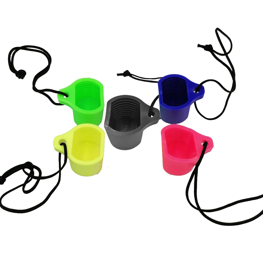 

Scuba Diving Tank Valve Protector Cylinder Dust Protection with Lanyard Tank Gas Classify Caps