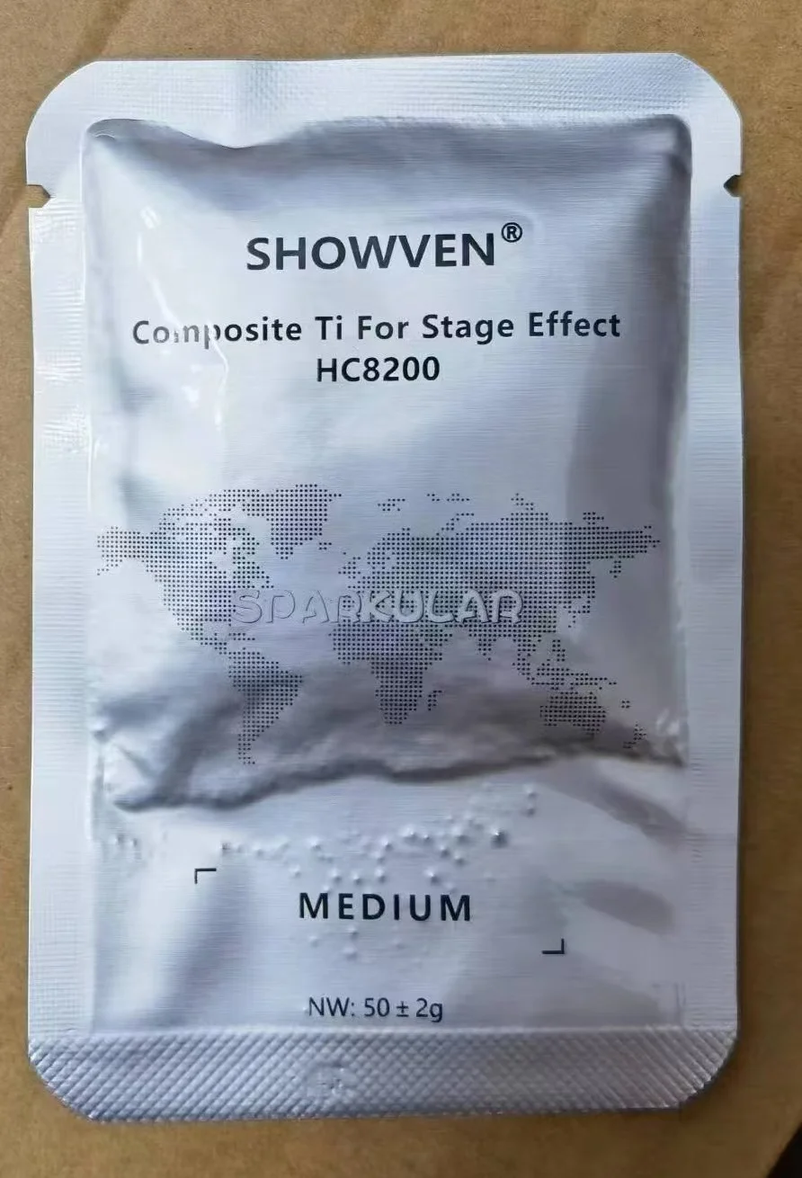 High quality SPARKULAR SHOWVEN 50 grams per pack HC8200 Powder with Black Card
