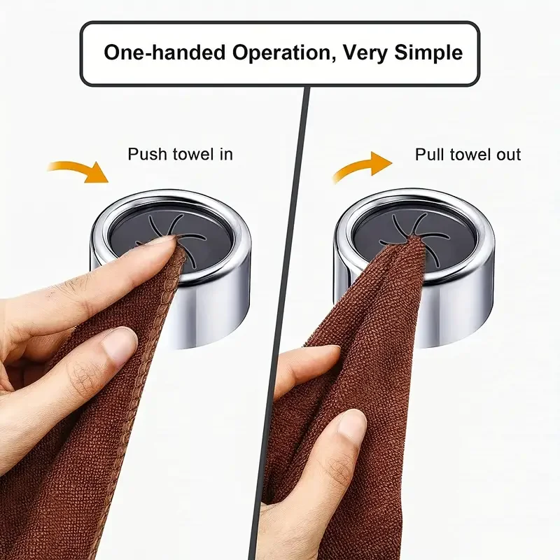 Waterproof Kitchen Towel Hooks Easy Stick No-Drill Installation for Bath & Home 2pcs kitchen towel hook towel hook rack