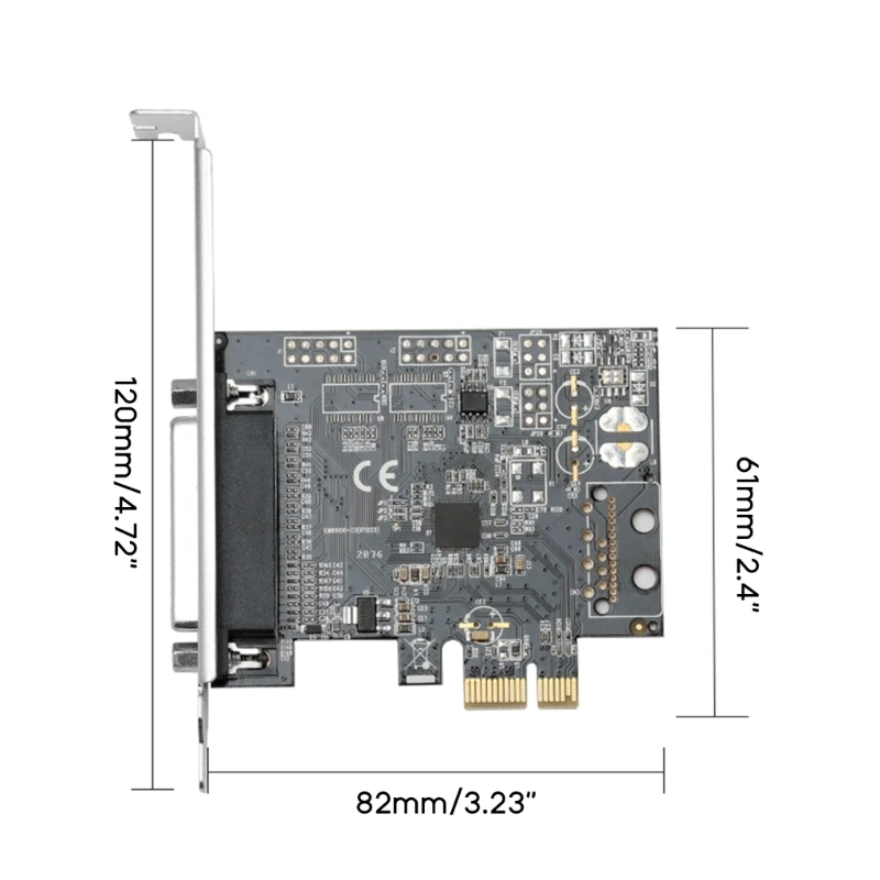 PCI To Parallel LPT 25pin DB25 Printer Port Controller Expansion Card Adapter