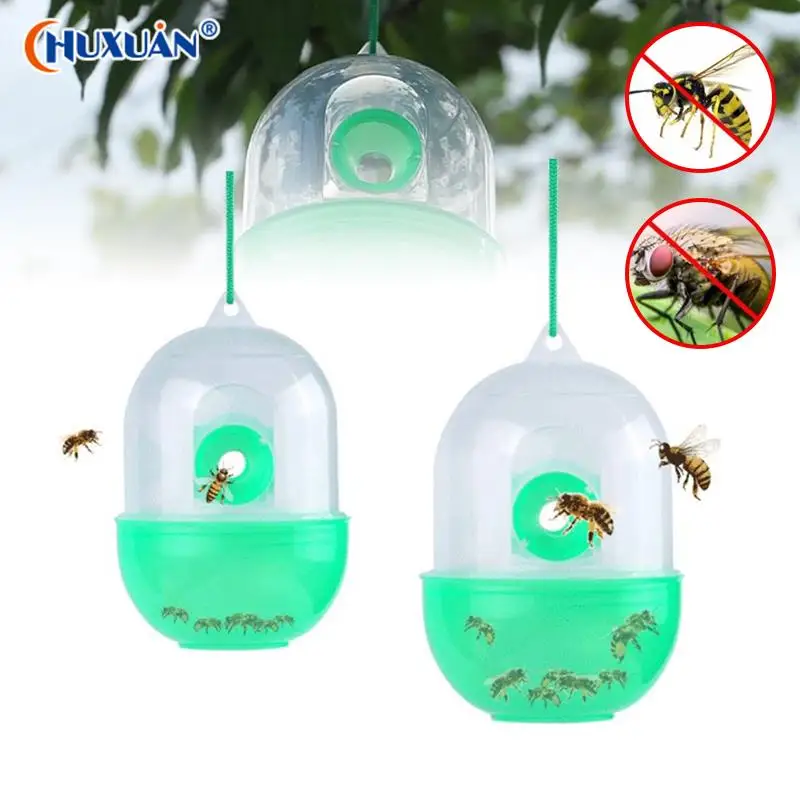 1Pc Reusable Outdoor Wasp Hanging Fly Trap Catcher Beekeeping Catcher