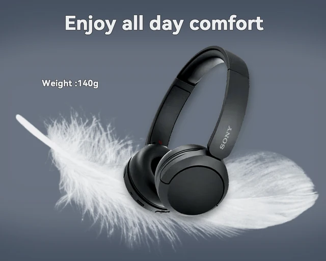 Auriculares inalámbricos - Sony WH-CH520, Bluetooth, 50 horas de auton –  Join Banana