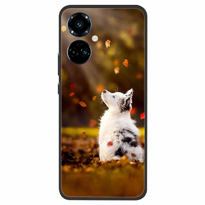 Sleek Black Silicone Bumper Phone Case - Premium TPU Coque