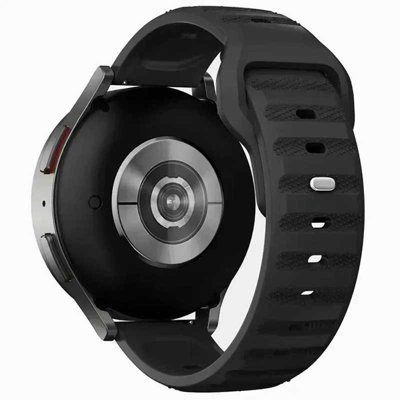 Versatile Silicone Sport Wristband - 20mm/22mm Strap Bracelet