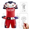 Custom Sublimation Printing Football Jersey Polyester Soccer Uniform Club Team Football Uniform Breathable Soccer Jersey For Men 2