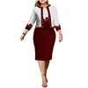 Spring Summer New Solid Women Dress Suits Fashion Floral Printed Cardigan Tops and Tank Dress Casual Elegant Two Piece Sets 4