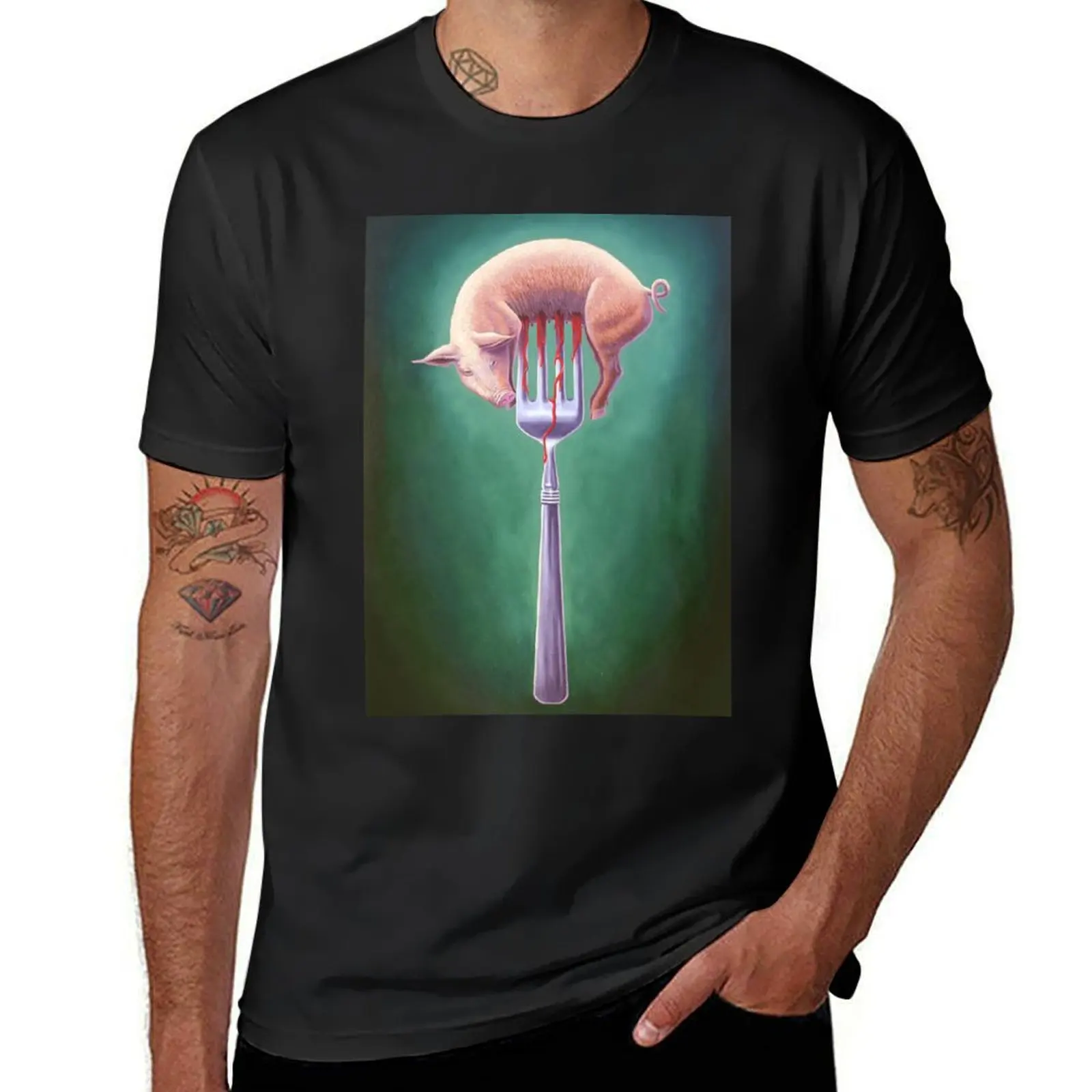 Forkgetting the Right to Life T-Shirt anime funnys quick-drying mens t shirts pack