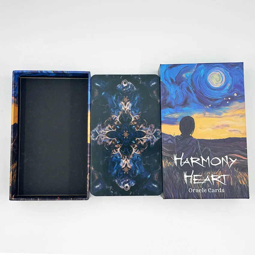 56 Pcs Harmony Heart Oracle Deck Card Games 12x7 cm Divination Card No Manual 4