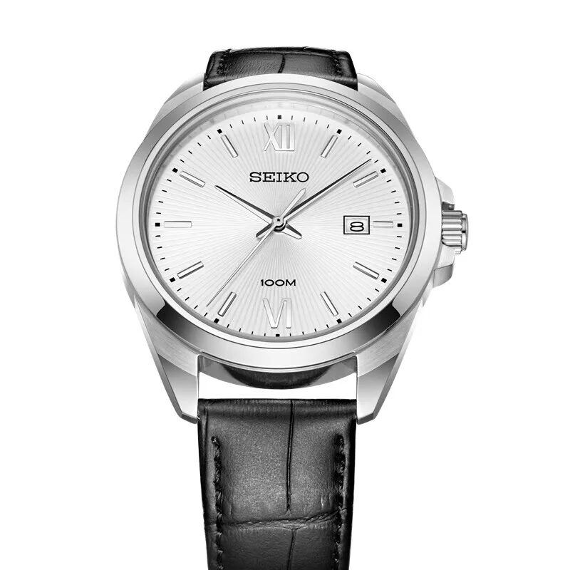 

Оригинальные кварцевые часы SEIKO, мужские деловые часы для отдыха для мужчин