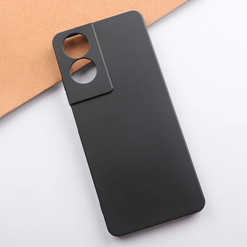 Funda In Silicone Morbido Nero Per Tcl 40 Nxtpaper (4G) Custodia In Tpu Morbido Da 6.78 Pollici Coque Di Buona Qualità Per Tcl 40 Nxtpaper 4G Cover