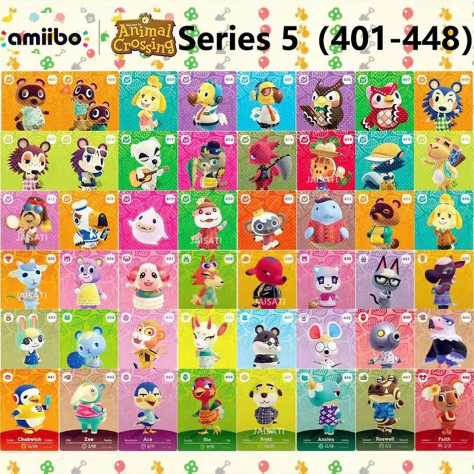 Amiibo Cards Amiibo Card Game Animal Crossing: New Horizons Splatoon 3 Figure Kawaii roles NS Switch 3DS Set Collect Mini NFC Cards
