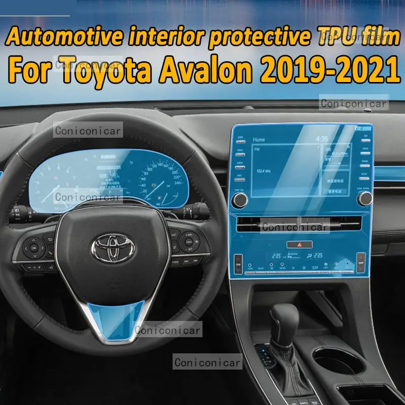 

For Toyota Avalon 2019-2021 Hybrid Car Accessories Interior Center Console Navigation Instrucment Protective Film Anti-Scratch