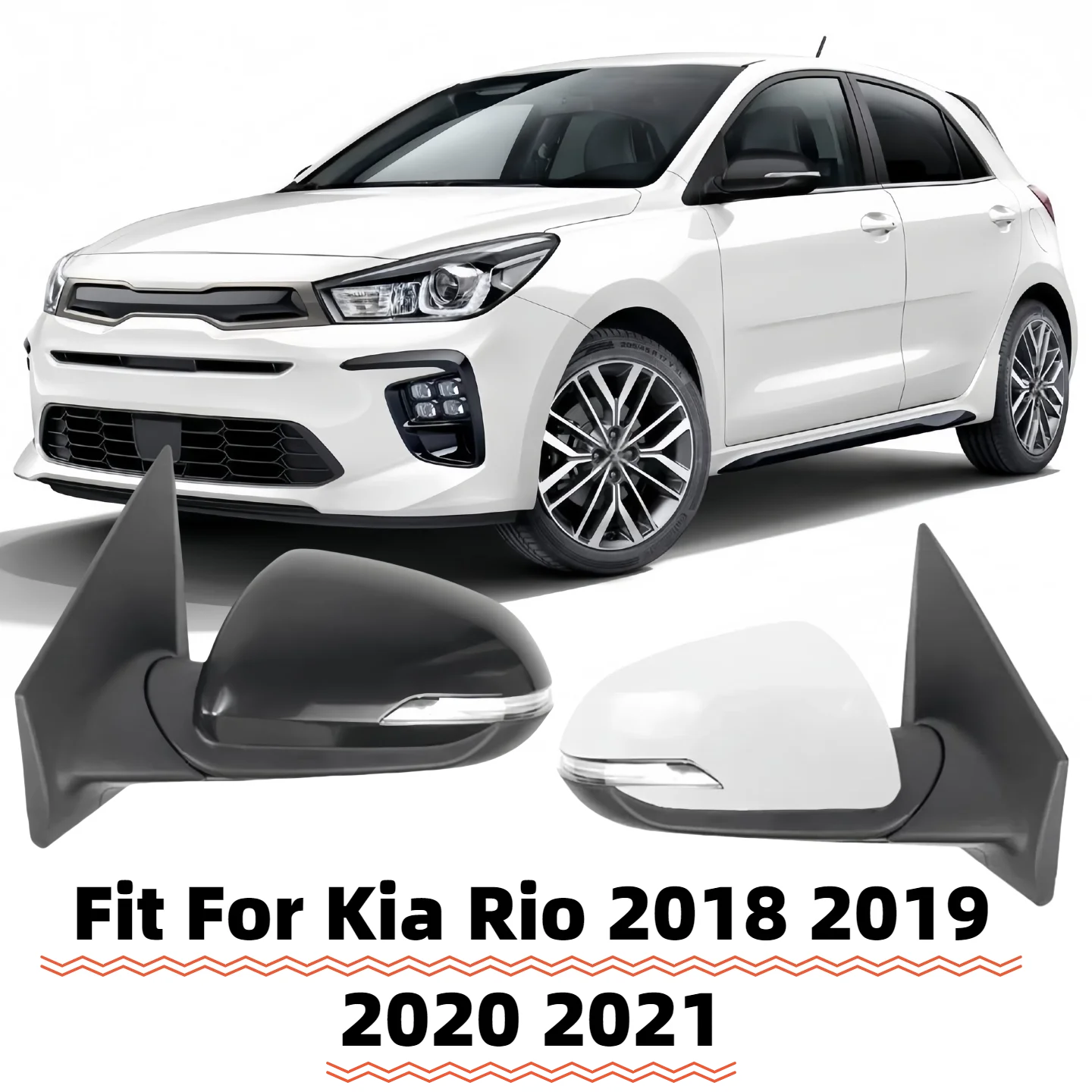 Coque Rétroviseur Latéral Citroën C3 2016-2020 - Couvercle Blanc Remplacement
