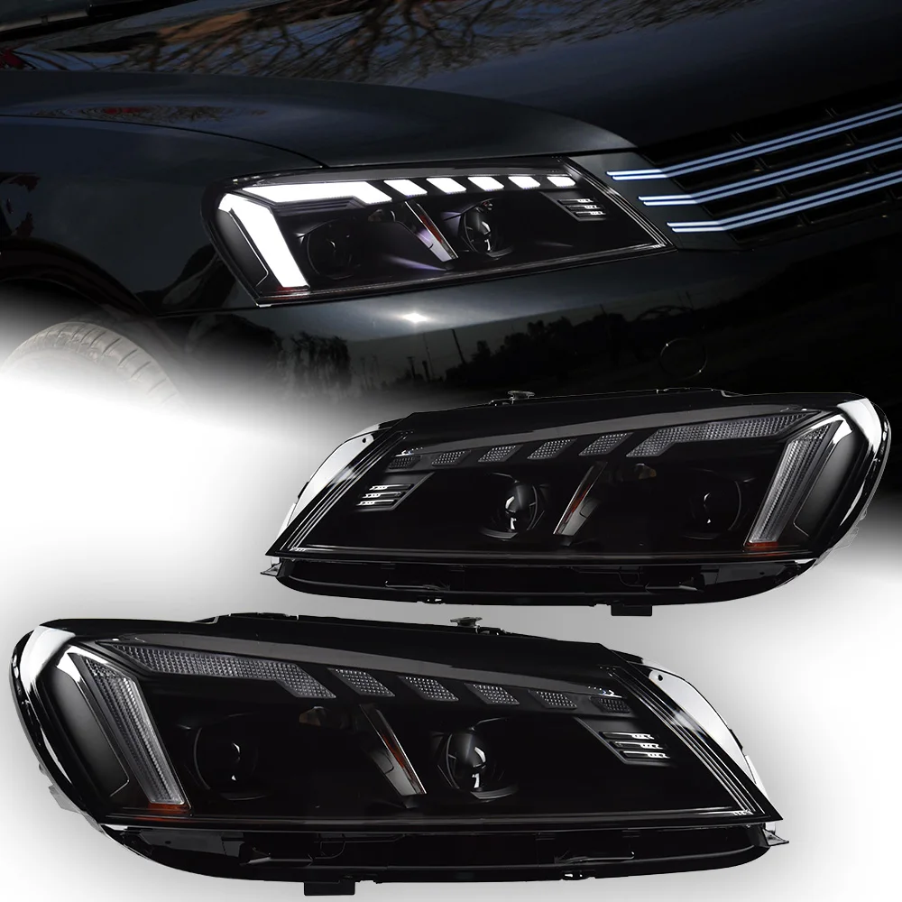 AKDCarAccessoriesHeadLampforVWPassatB7Headlights20112016