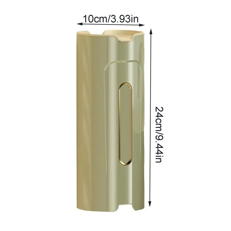 Cup Dispenser Wall Mount Mouthwash Cup Dispenser Dust-proof Paper Storage Organization Water Storage