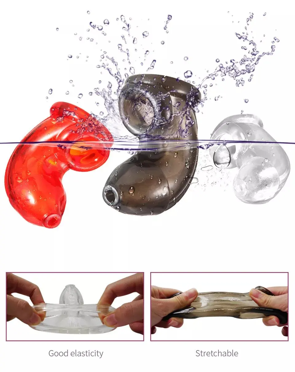 Male Penis Chastity Cage Sleeve Ring Sex Toy