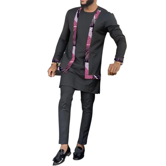 Ademola Long Sleeve Dashiki Outfit - Image 2