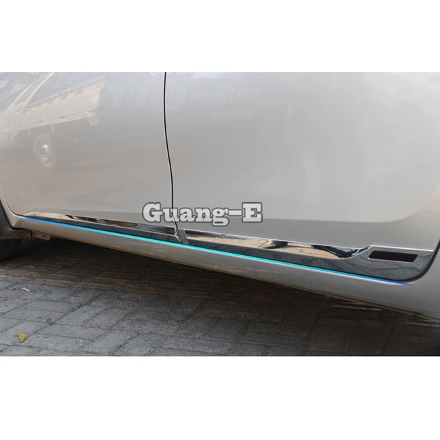 High Quality Hot Car ABS Chrome Side Door Body Trim Stick Strip