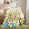 Soft Sherpa Blanket Peter The Rabbit Flannel Blanket for Bedding Room Sofa Soft Blanket Bedspread Home Decor Office Nap 1