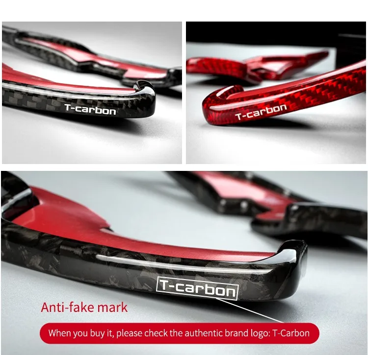 Steering Wheel Paddle Shifter Fit For Lexus NX IS T-carbon Shifting Paddle Extension Auto Interior Accessories