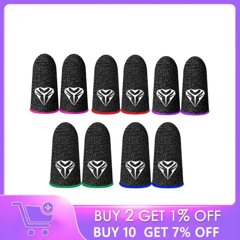 Gaming Finger Sleeve Game Controller Sweatproof Gloves Breathable