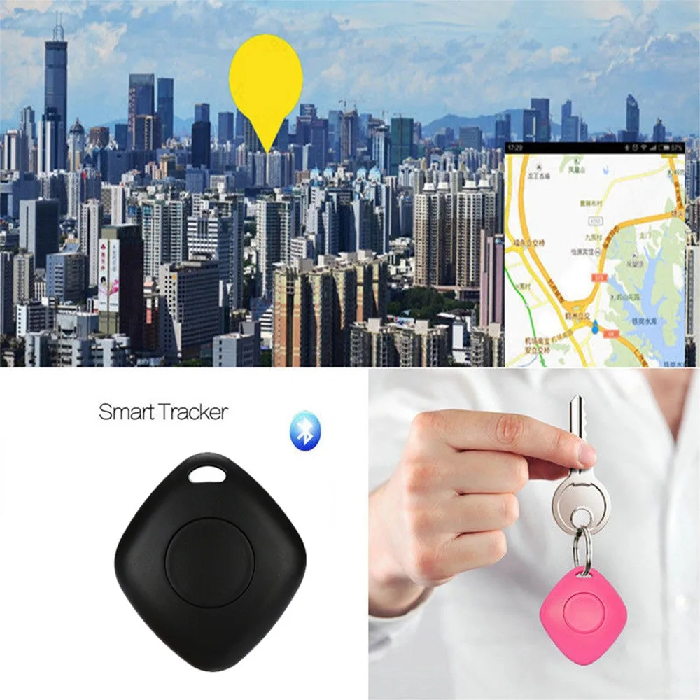 Locator Device Wireless Alarm Tracker Smart Tag GPS Key Bluetooth Anti-lost Finder gps tracker gps locator key finder anti lost tracker bluetooth tracker bluetooth gps tracker bluetooth finder anti lost alarm GPS Tracker Items